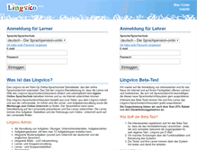 Tablet Screenshot of lingvico.com